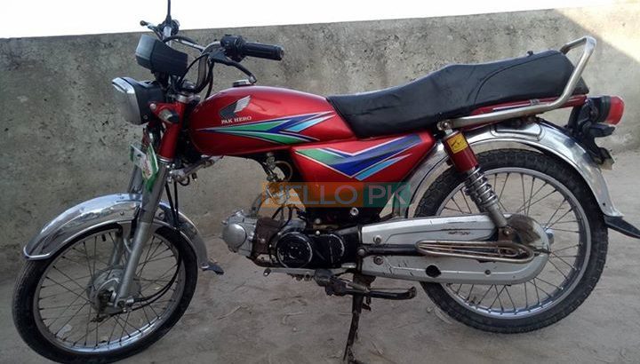 PAK Hero 70cc Rawalpindi REG. Awesome condition Rs27,000