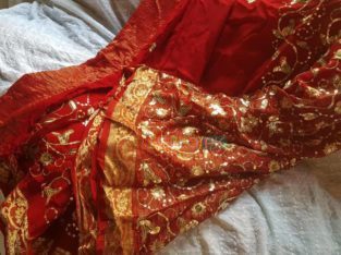 Bridal Saree PKR 10,000/- cash on dilivery all over Pakistan