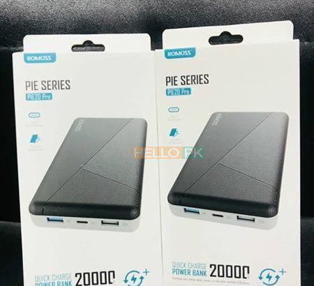 Romoss 20000mah Power bank quick charge “free delivery”