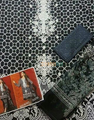 LAWN NECK EMB CHIFFN DUPTA .NET DUPTA , Karachi
