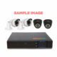 4 Cameras AHD, 4CH DVR 2MPixel 200Rft Wiring/Installation