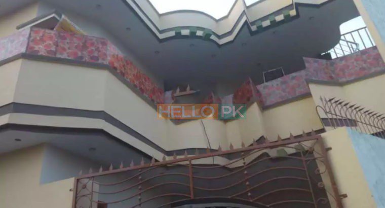 Double story house at peoples colony