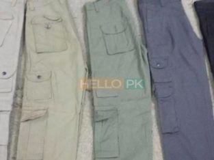 8 pocket pant for Men’s cargo wholesale buyer only