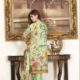 Moon Textile Malhar 3 Piece Embroidered Lawn Suits Collection 2108 MG03B Three Piece Embroidered Lawn