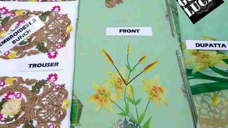 RANG RASIYA Digital Printed Swiss Lawn.Stunning Design.only Rs 2,500