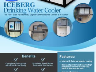 Iceberg Drinking Water Cooler.The 1st Ever Horizontal/Digital Control Water Cooler in Pakistan