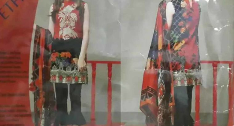 New Stuff Pure Lawn Cotton Only in Rs 1,100