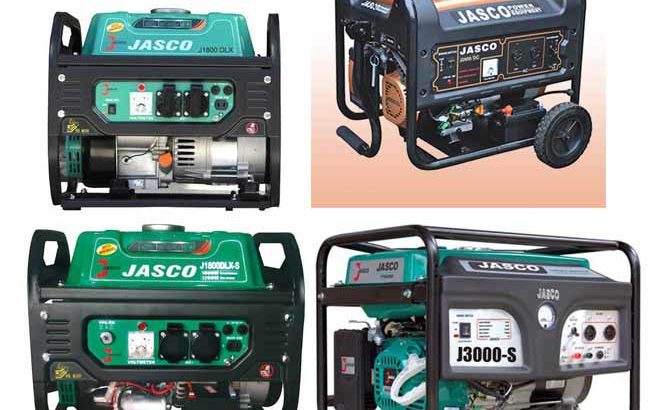 JASCO Generator New Engine available in 1kw Rs 13200/, 2.5kw Rs 18500/,5kw Rs 39500