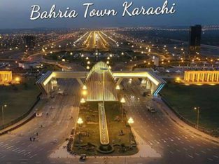 karachi Behria town ke prime location precent 2 iqbal villas ke sat luxury apartment ke confirm booking