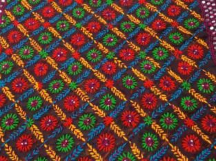 Beauty full Chiffon phulkari dupatta