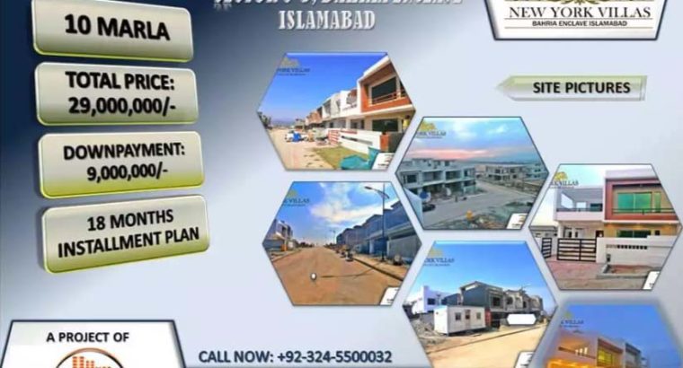 4 BED Luxury Villa for Sale in Sec-C3, Bahria Encalve Islamabad