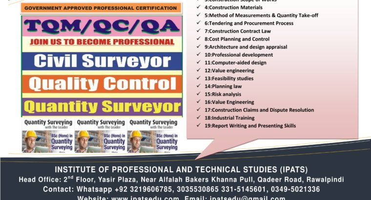 Government diplomas certification offer Rawalpindi quick book peach tree tally ERFP