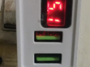 DIGITAL MOBILE WALL CHARGER.First Time in Pakistan