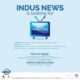 JOBS | Indus News Channel English.Apply Now