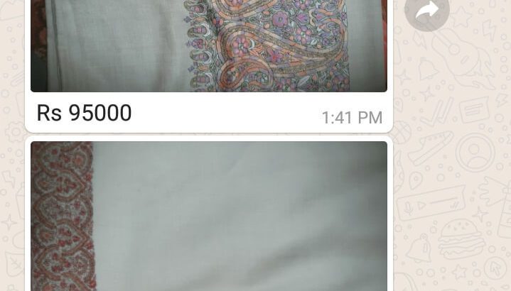Premium Quality kashmiri Shawl.Contact Us