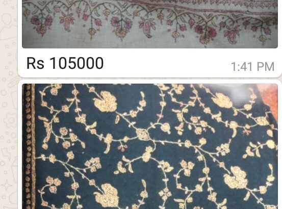 Premium Quality kashmiri Shawl.Contact Us