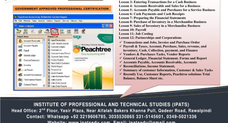 Peachtree Pro Accounting 2009