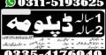 Mechanical Engineering Experienced Based Diploma Rawalpindi Peshawar Quetta