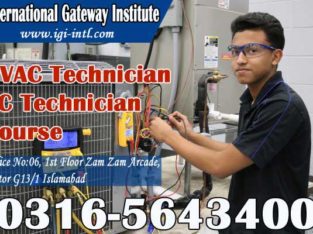 Air Condition Course Offering in Islamabad O3165643400
