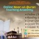 Online Quran Classes.Noor ul Quran Teaching Academy