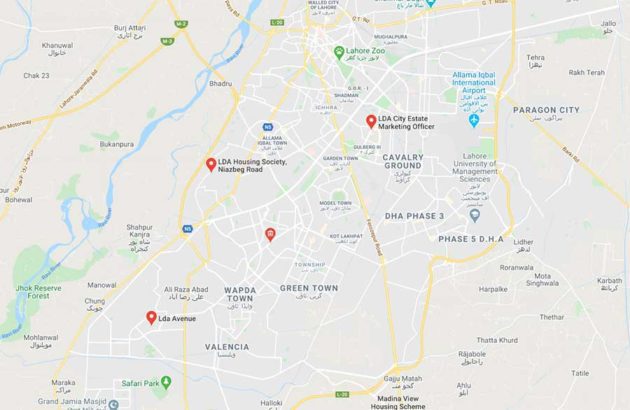 5/10 Marla 2 Kanal Plots Sale/Purchase in LDA City
