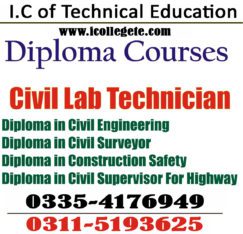 Civil Engineering Diploma Course in Lahore Okara
