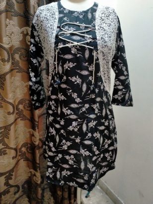 Stitched lawn kurtis