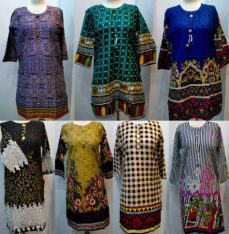 Ladies stitched lawn shirts in Cheap Price