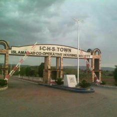 Residential plots.Ichs Town Islamabad.Easy Installments