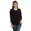 Black Fleece Full Sleeves Tshirt For Women Ep_1197
