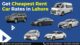 Rent a car services in Lahore. Honda-Toyota-Suzuki-Mercedes-Audi