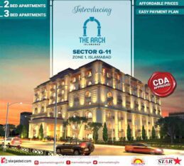 The Arch Islamabad.2 & 3 Bed Luxury Apartments in Islamabad