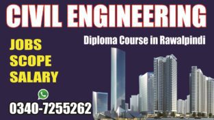 Civil Engineering Diploma Course, in Rawalpindi, Islamabad, Pakistan.