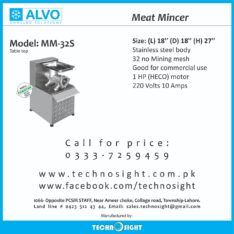 ALVO Meat Mince Machine, Meat Shops in Pakistan, Meat Display Chiller
