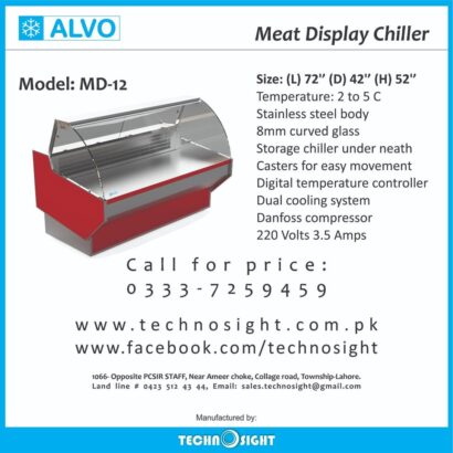 ALVO Meat Mince Machine, Meat Shops in Pakistan, Meat Display Chiller