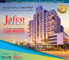 Jafco Mall & Apartments.Shopping Mall & Apartments Together