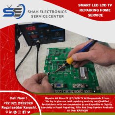 Shah Electronics Service Center led lcd tv screen repair in karachi