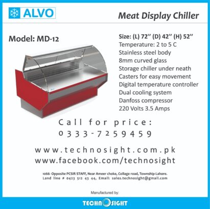 Fish Display Counter, Meat Display Chiller, Meat Shop equipment