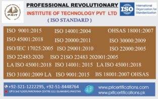 ISO 9001 2015 Course in Pakistan