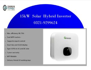 solar inverter On Grid (15KTL3 x, 3phase, 2MPPT IP65 transformer less