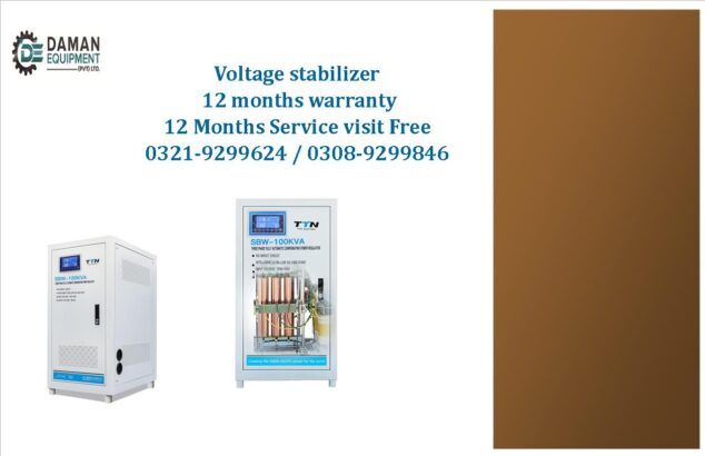 Voltage stabilizer SBW TTN brand 3 phase 400kva with 12 months warranty