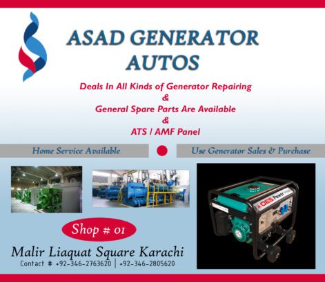 Asad Generator Autos