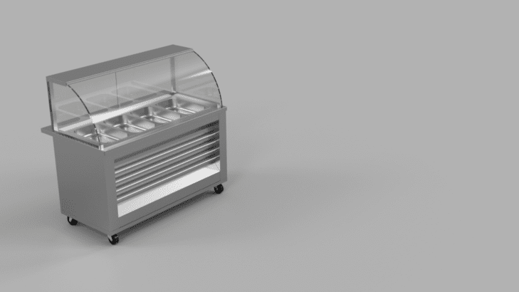 Pizza Prep Table, Salad Bar Counter,Fruit Chaat Display Chiller,Bain Marie