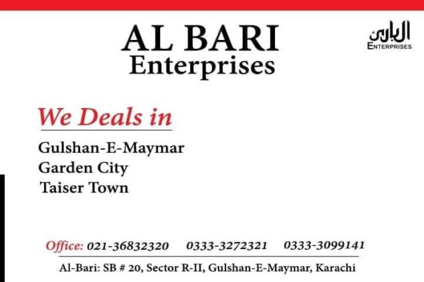 Deals in Garden City, Gulshan-E-Maymar & Taiser Town