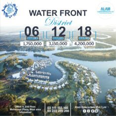 Blue World City Islamabad,Water Front 6, 12, 18 marla plots for sale