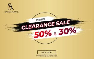 Saeed Ajmal Winter Clearance Sale 2022