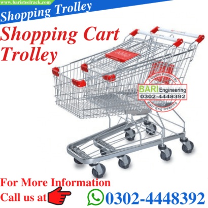 Shopping Cart Trolleys | Heavy Duty Tyre Racks | Racks in Lahore