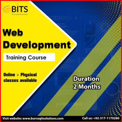 Content of web development Training in Lahore