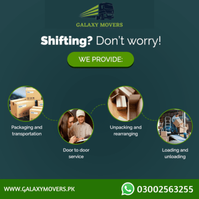 Home Shifting services in Karachi Pakistan