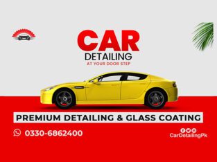Complete Car Wash & Detailing At Doorstep in Islamabad